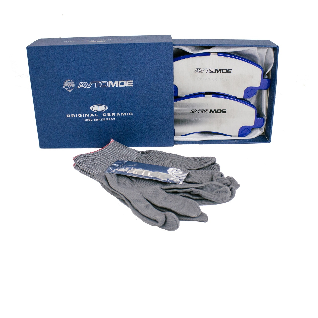 Колодки тормозные передние AMBP0004CO AVTOMOE