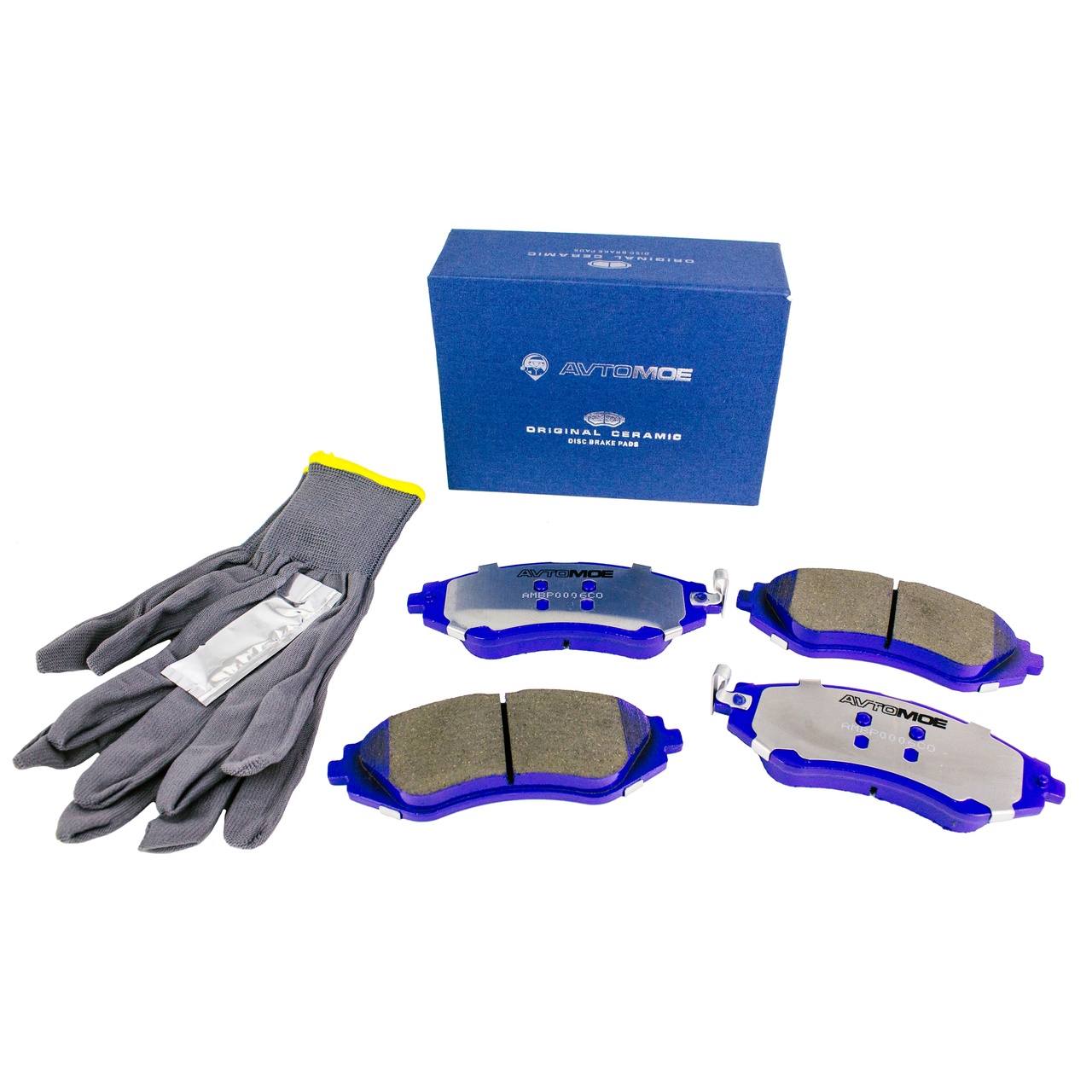 Колодки тормозные передние AMBP0006CO AVTOMOE