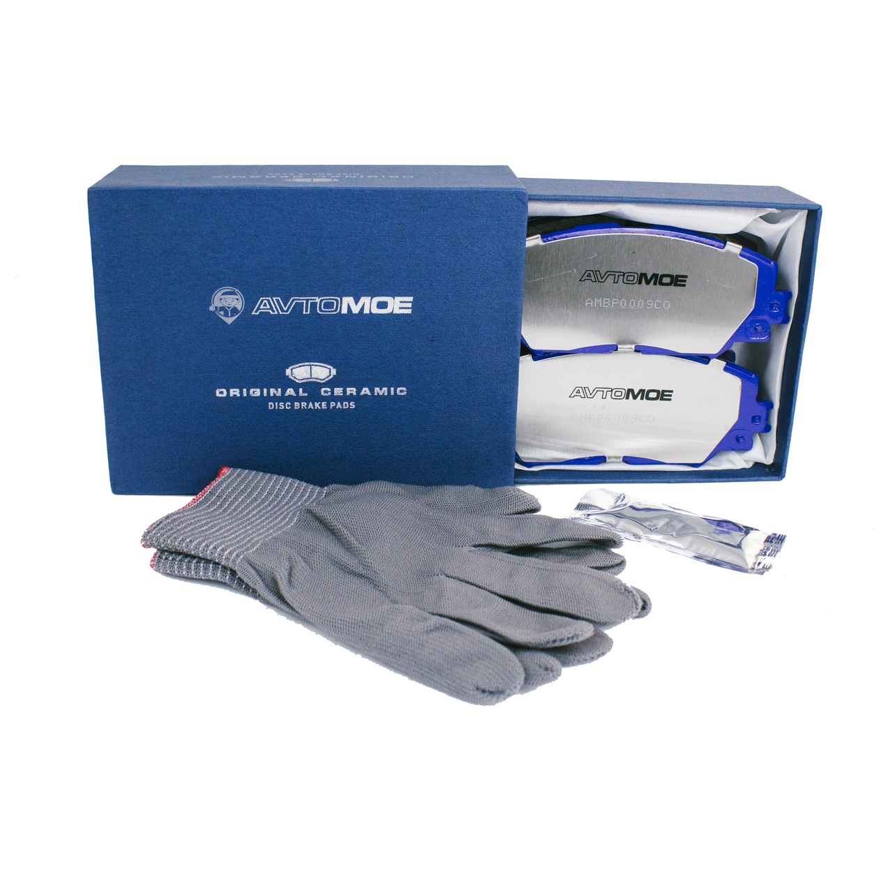 Колодки тормозные передние AMBP0009CO AVTOMOE