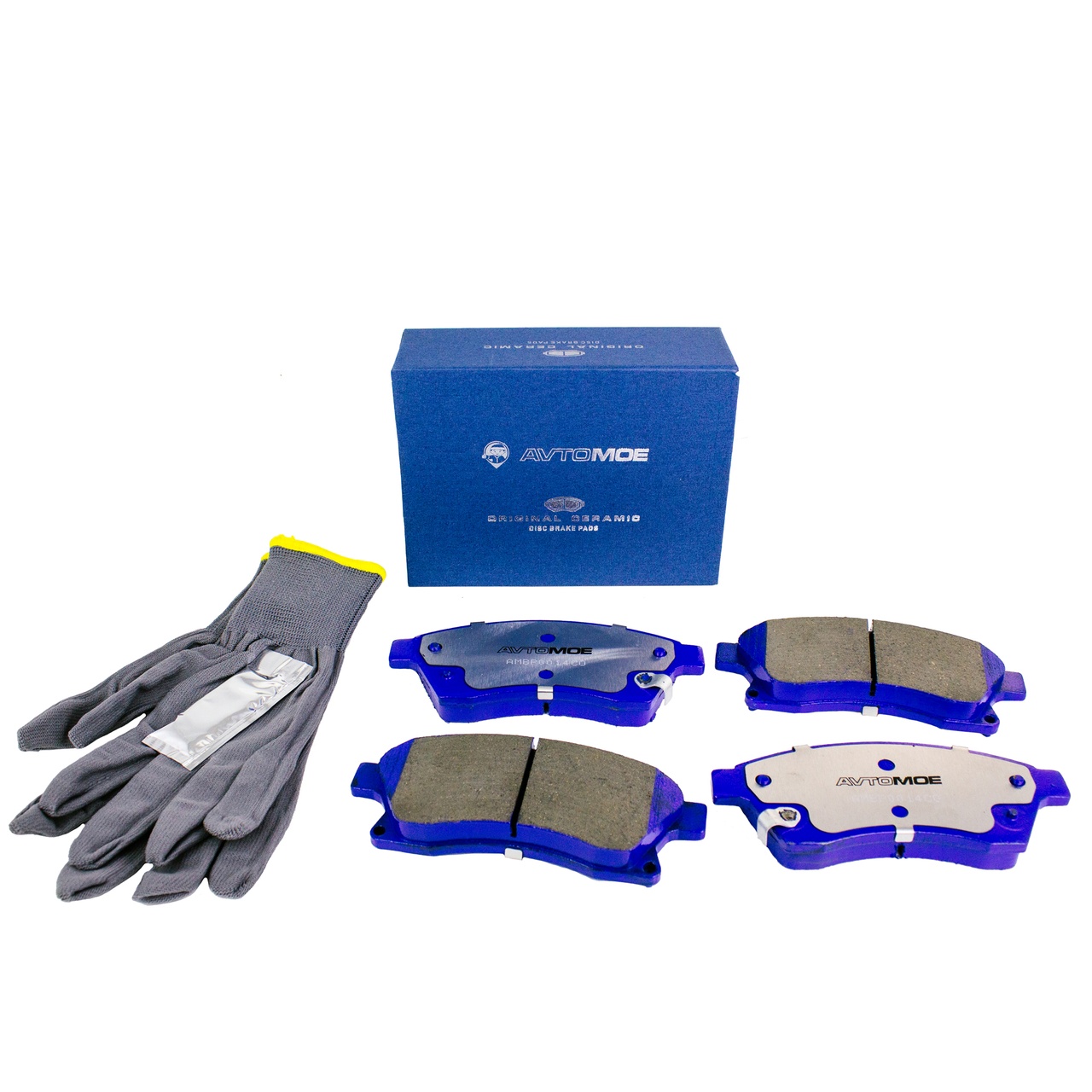 Колодки тормозные передние AMBP0014CO AVTOMOE
