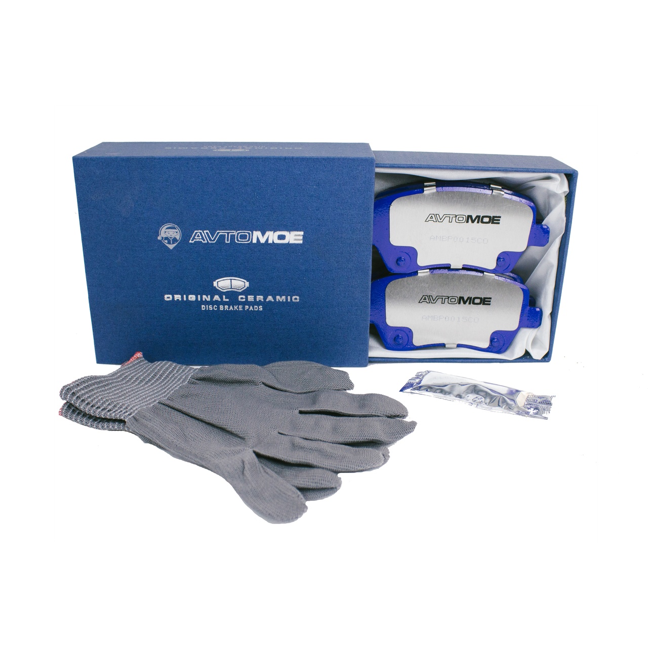 Колодки тормозные передние AMBP0015CO AVTOMOE