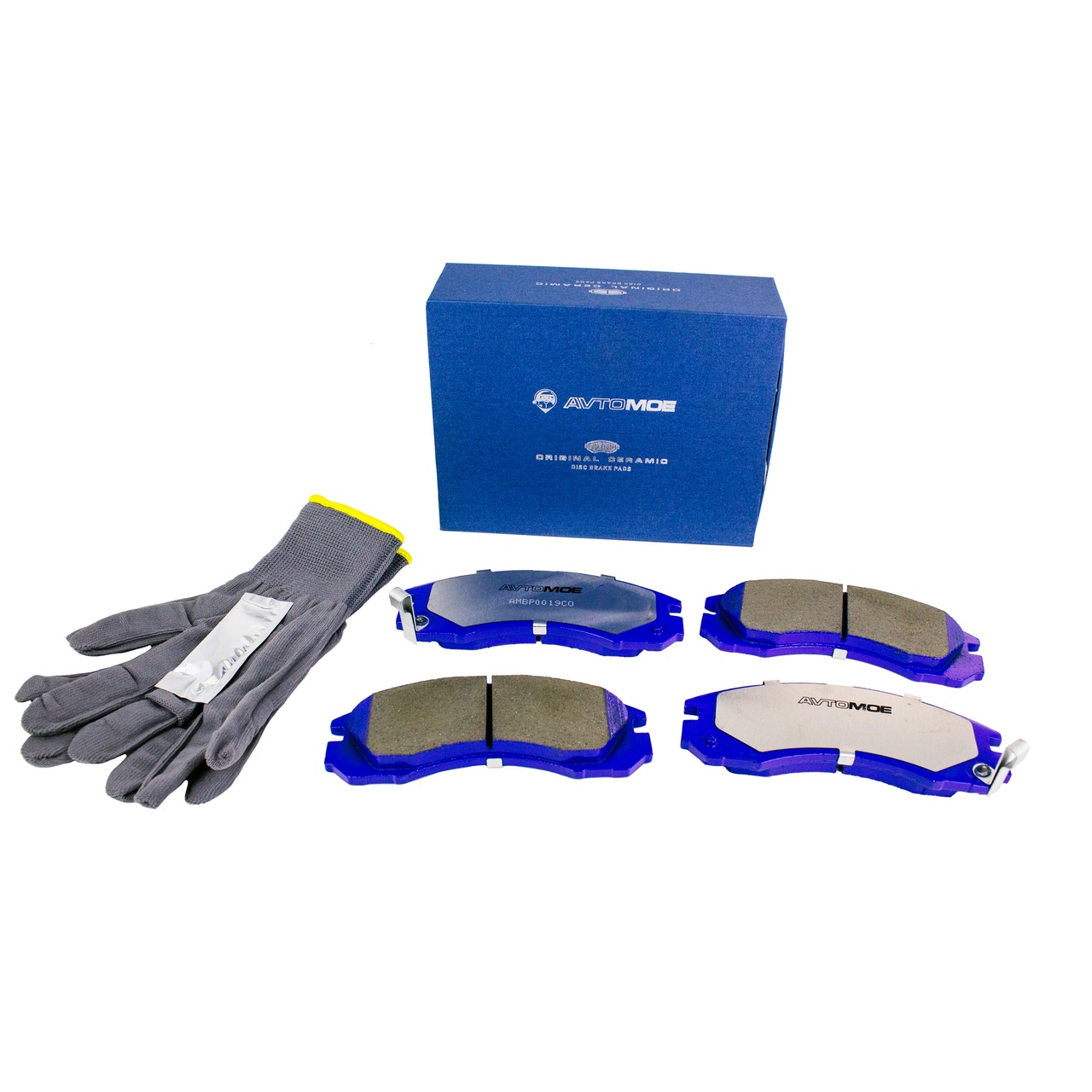 Колодки тормозные передние AMBP0019CO AVTOMOE