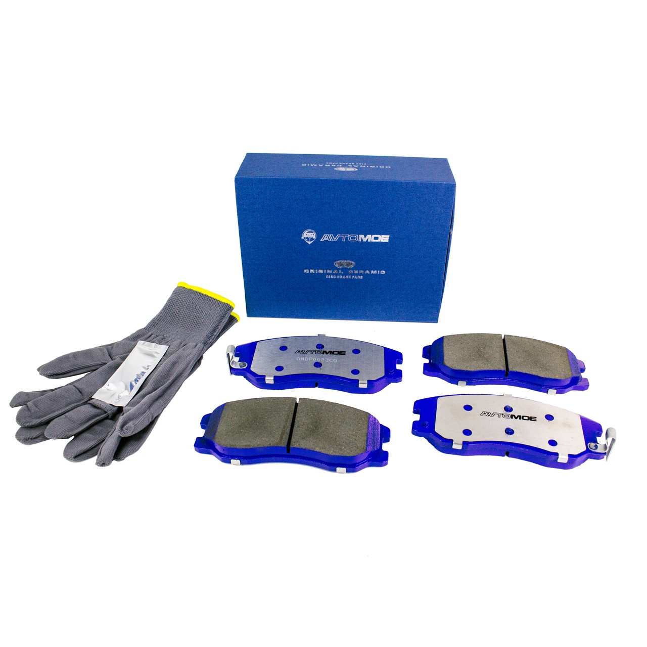 Колодки тормозные передние AMBP0023CO AVTOMOE