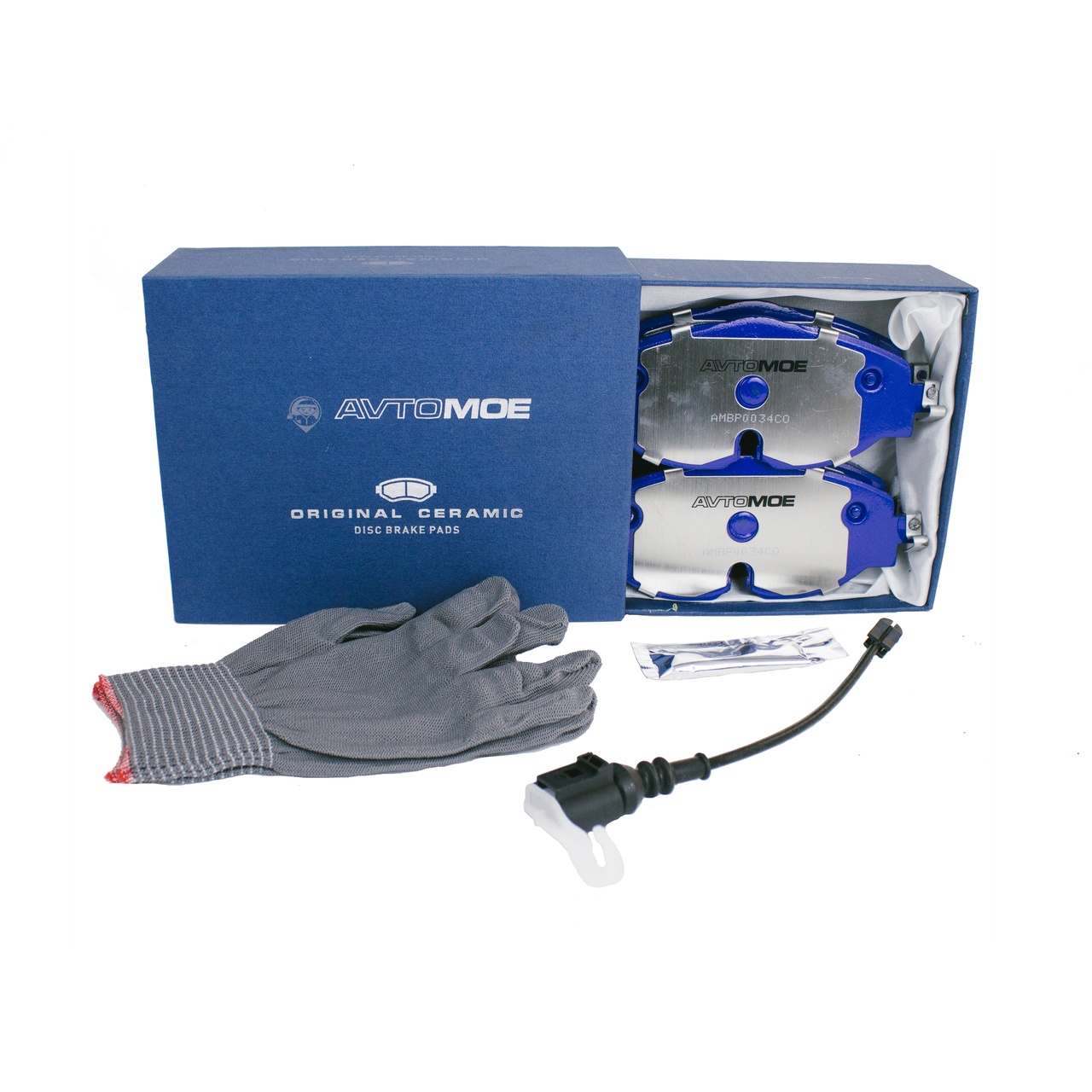 Колодки тормозные передние AMBP0034CO AVTOMOE