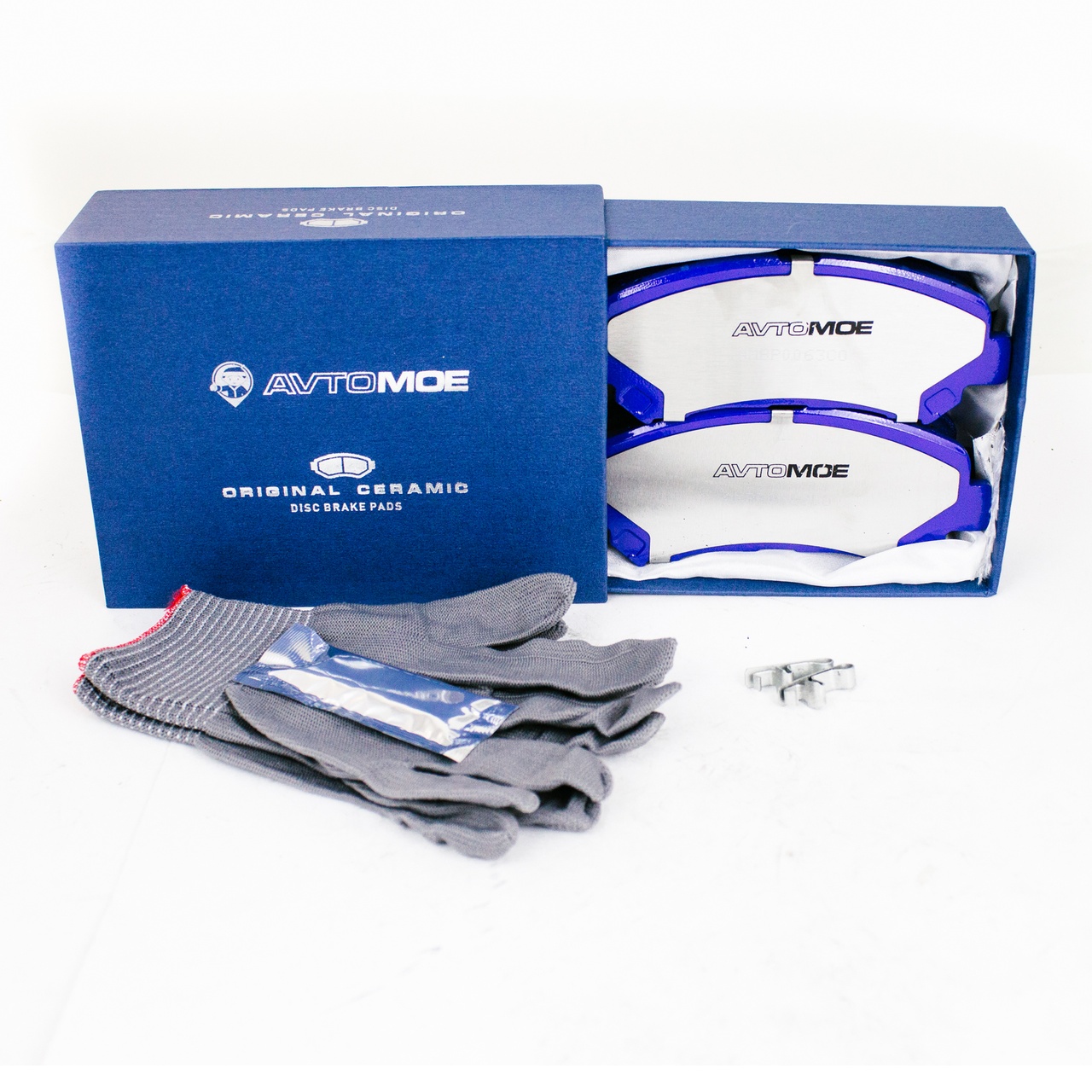 Колодки тормозные передние AMBP0063CO AVTOMOE