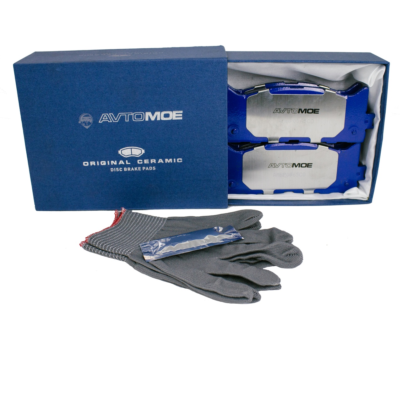 Колодки тормозные передние AMBP0065CO AVTOMOE