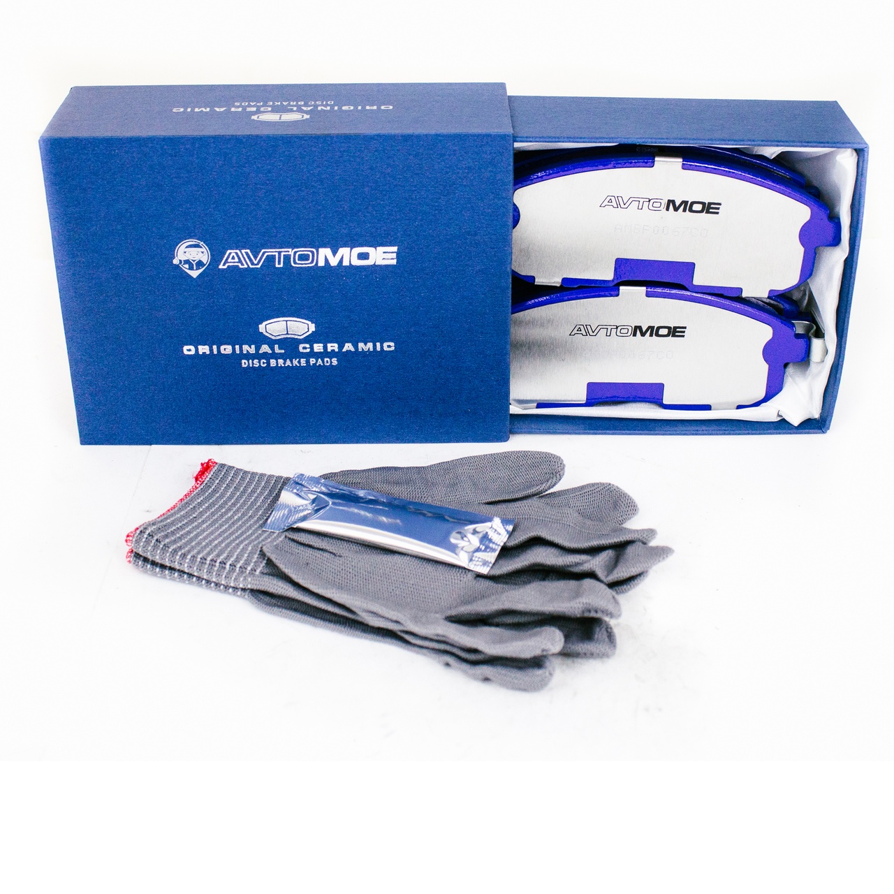 Колодки тормозные передние AMBP0067CO AVTOMOE
