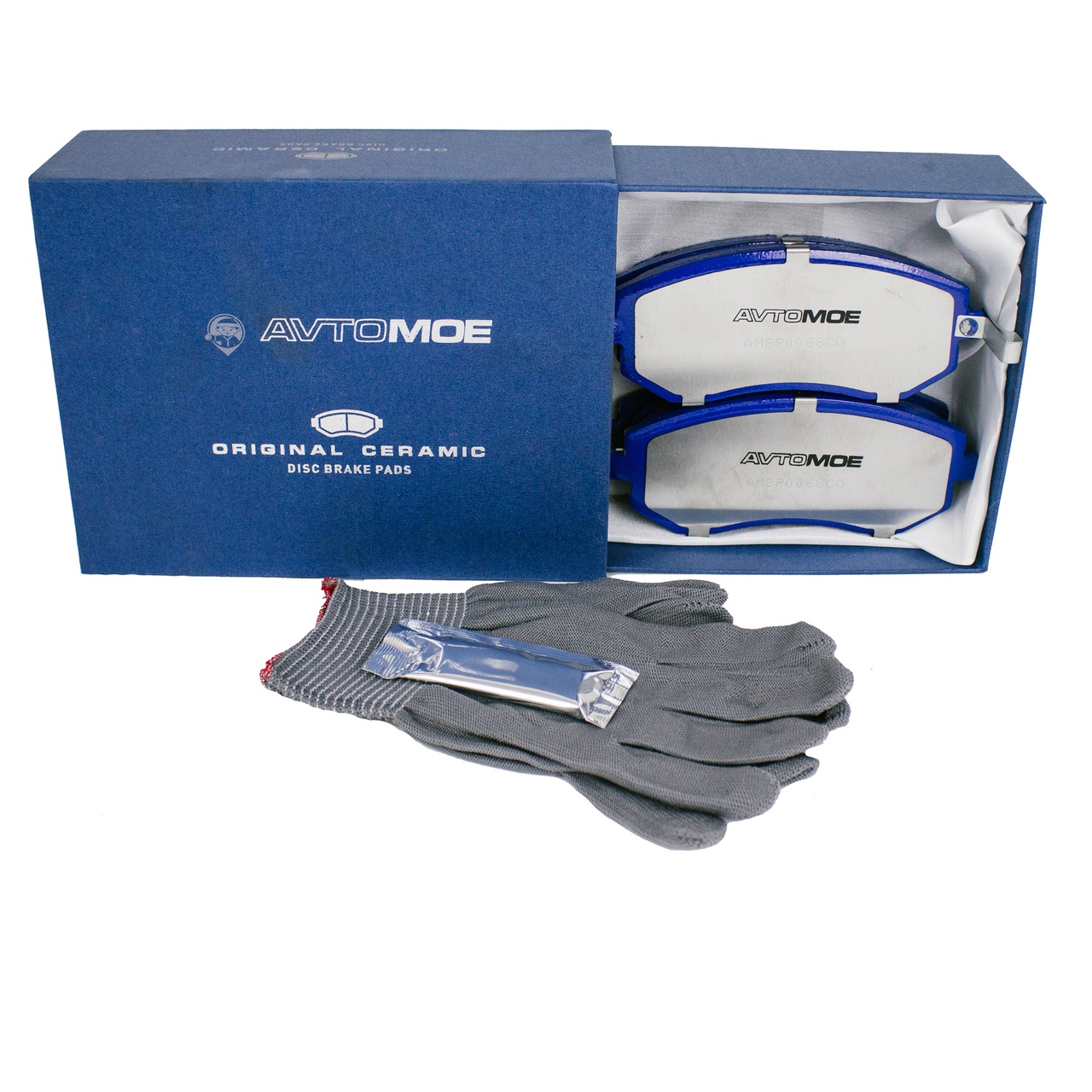 Колодки тормозные передние AMBP0068CO AVTOMOE