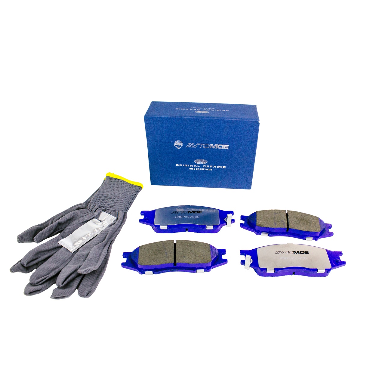 Колодки тормозные передние AMBP0070CO AVTOMOE