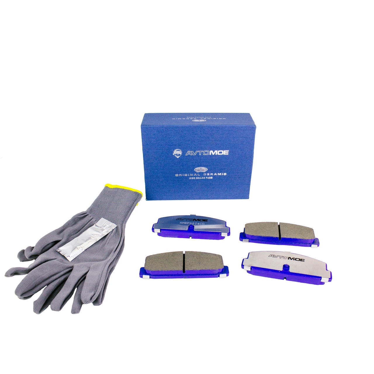 Колодки тормозные задние AMBP0074CO AVTOMOE
