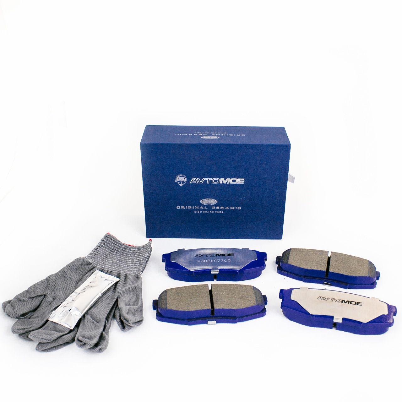 Колодки тормозные задние AMBP0077CO AVTOMOE
