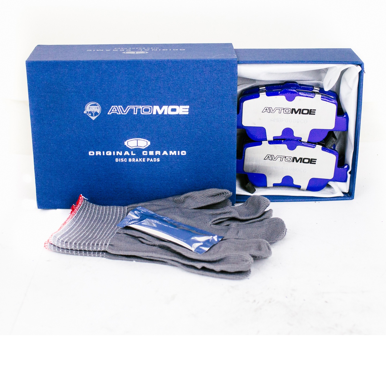 Колодки тормозные задние AMBP0080CO AVTOMOE