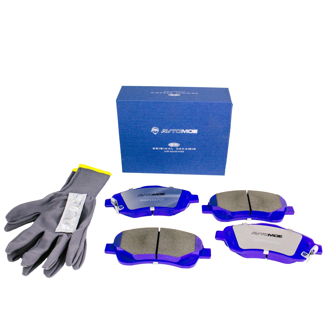Колодки тормозные передние AMBP0087CO AVTOMOE