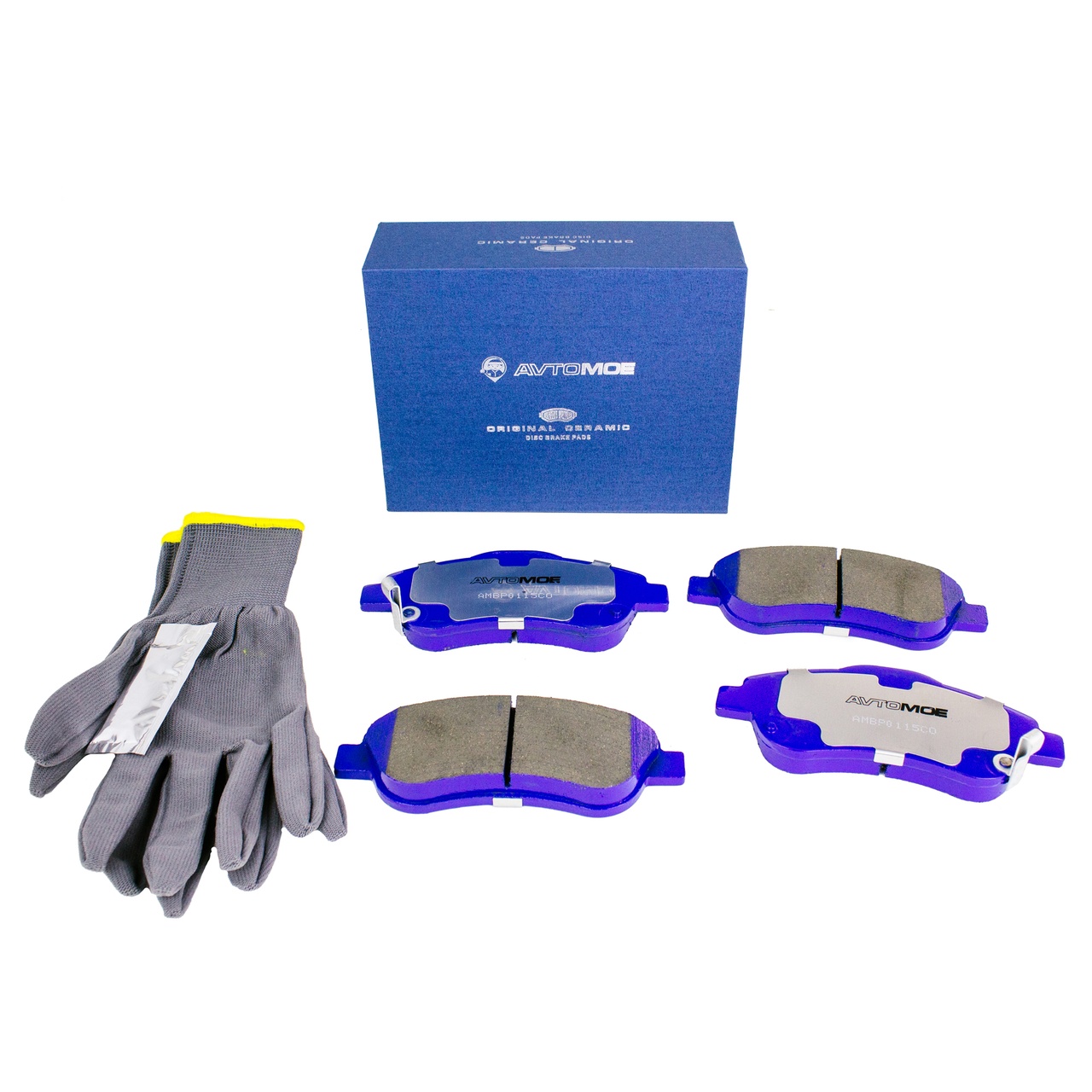 Колодки тормозные передние AMBP0115CO AVTOMOE