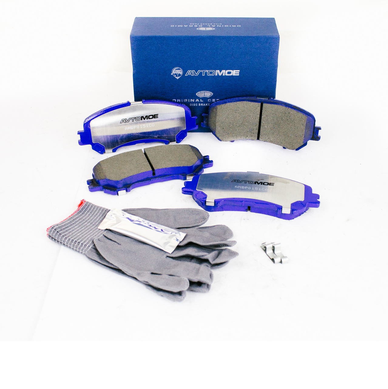 Колодки тормозные передние AMBP0151CO AVTOMOE