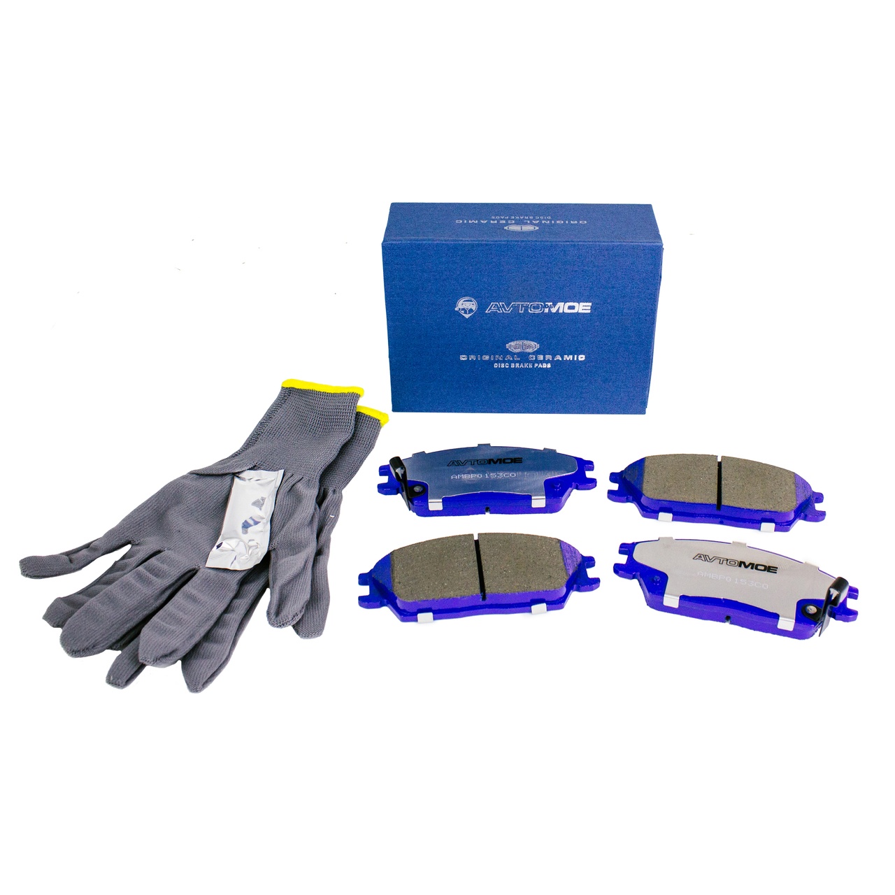 Колодки тормозные передние AMBP0153CO AVTOMOE