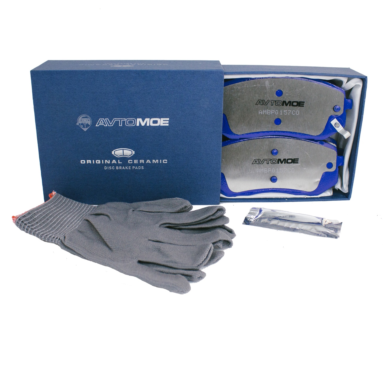 Колодки тормозные передние AMBP0157CO AVTOMOE