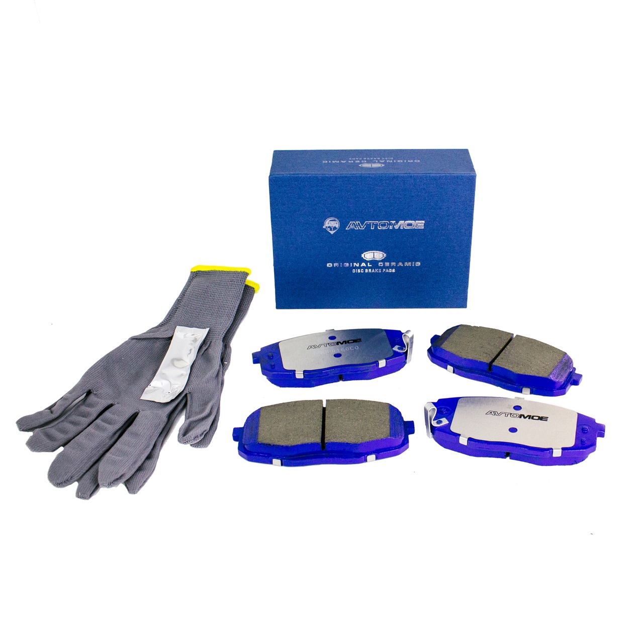 Колодки тормозные передние AMBP0160CO AVTOMOE