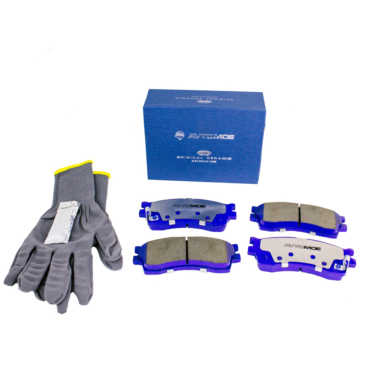 Колодки тормозные передние AMBP0161CO AVTOMOE