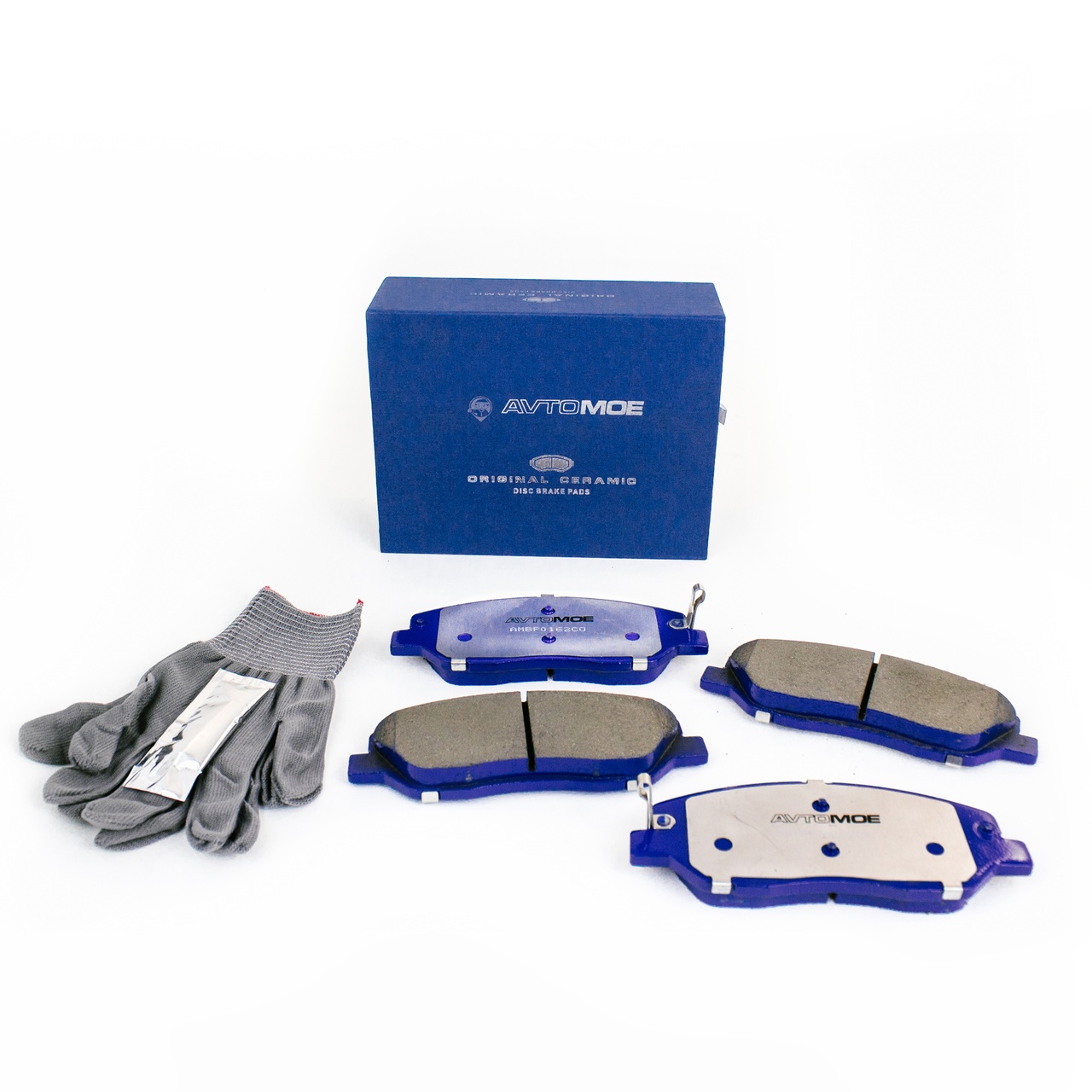 Колодки тормозные передние AMBP0162CO AVTOMOE
