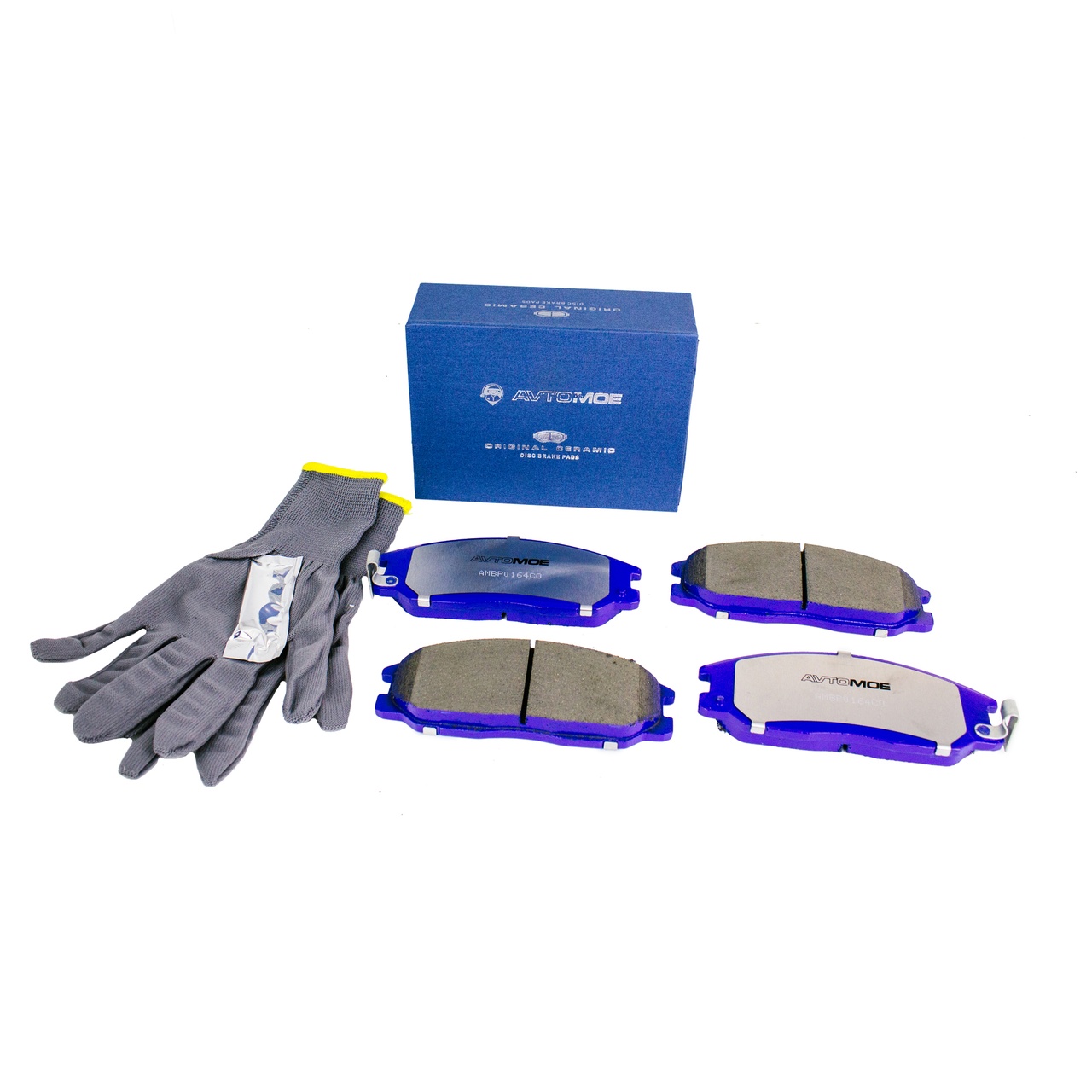 Колодки тормозные передние AMBP0164CO AVTOMOE