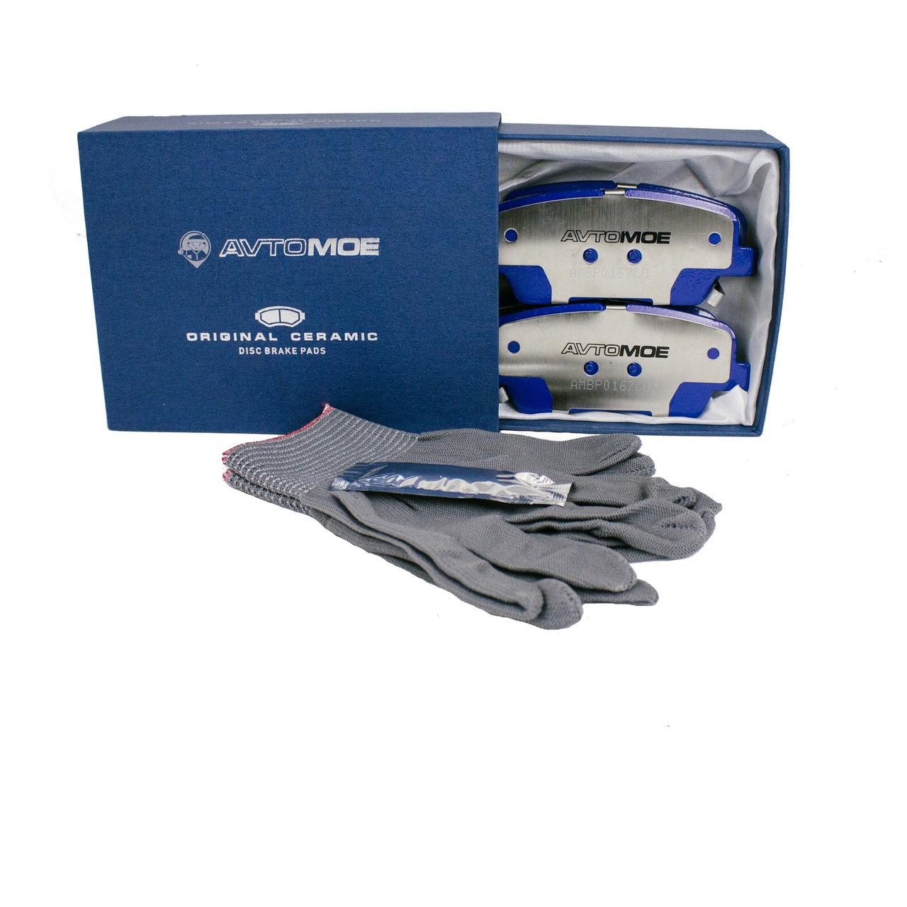 Колодки тормозные задние AMBP0167CO AVTOMOE