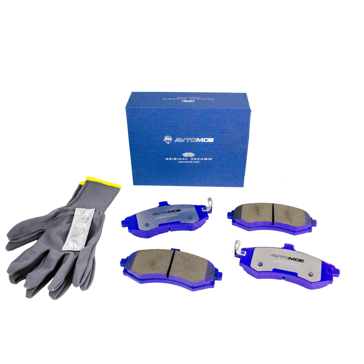 Колодки тормозные передние AMBP0169CO AVTOMOE