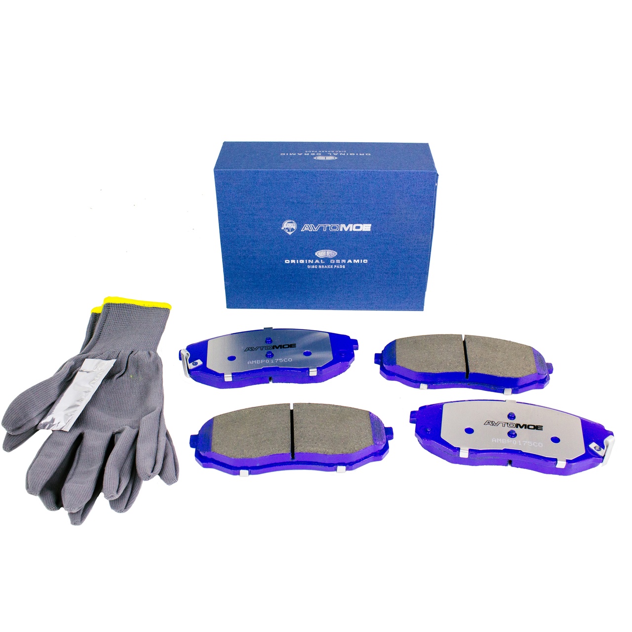 Колодки тормозные передние AMBP0175CO AVTOMOE