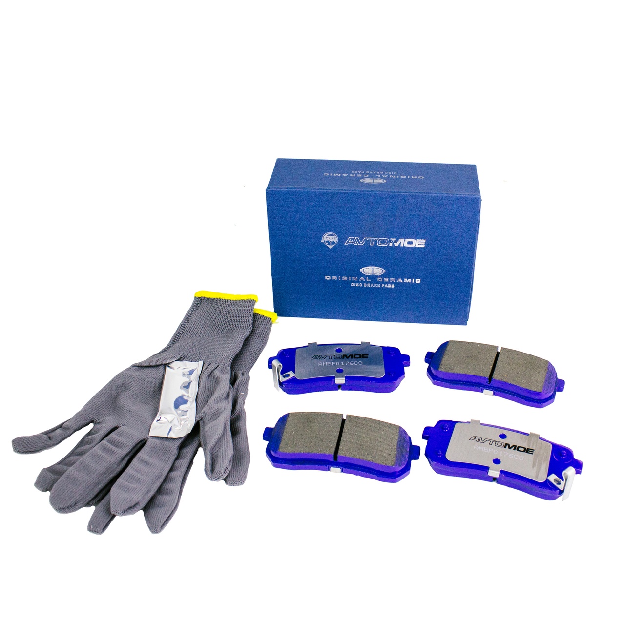 Колодки тормозные задние AMBP0176CO AVTOMOE