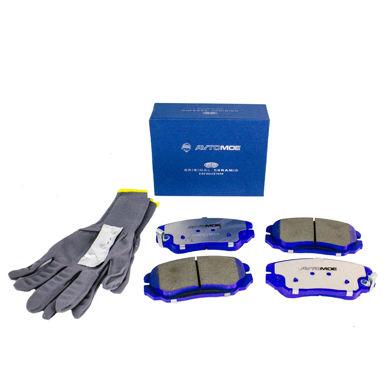 Колодки тормозные передние AMBP0180CO AVTOMOE