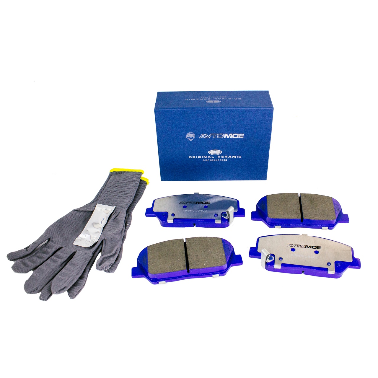 Колодки тормозные передние AMBP0184CO AVTOMOE