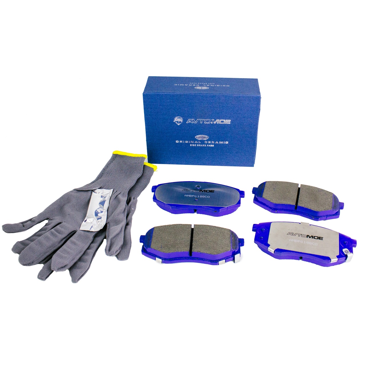 Колодки тормозные передние AMBP0188CO AVTOMOE