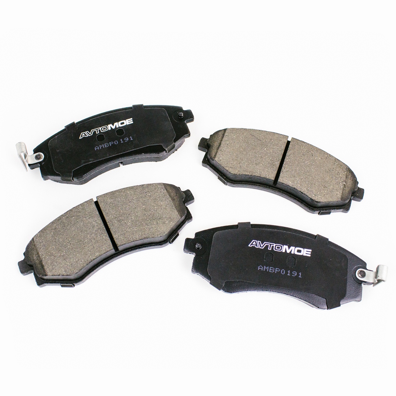 Колодки тормозные передние AMBP0191 AVTOMOE