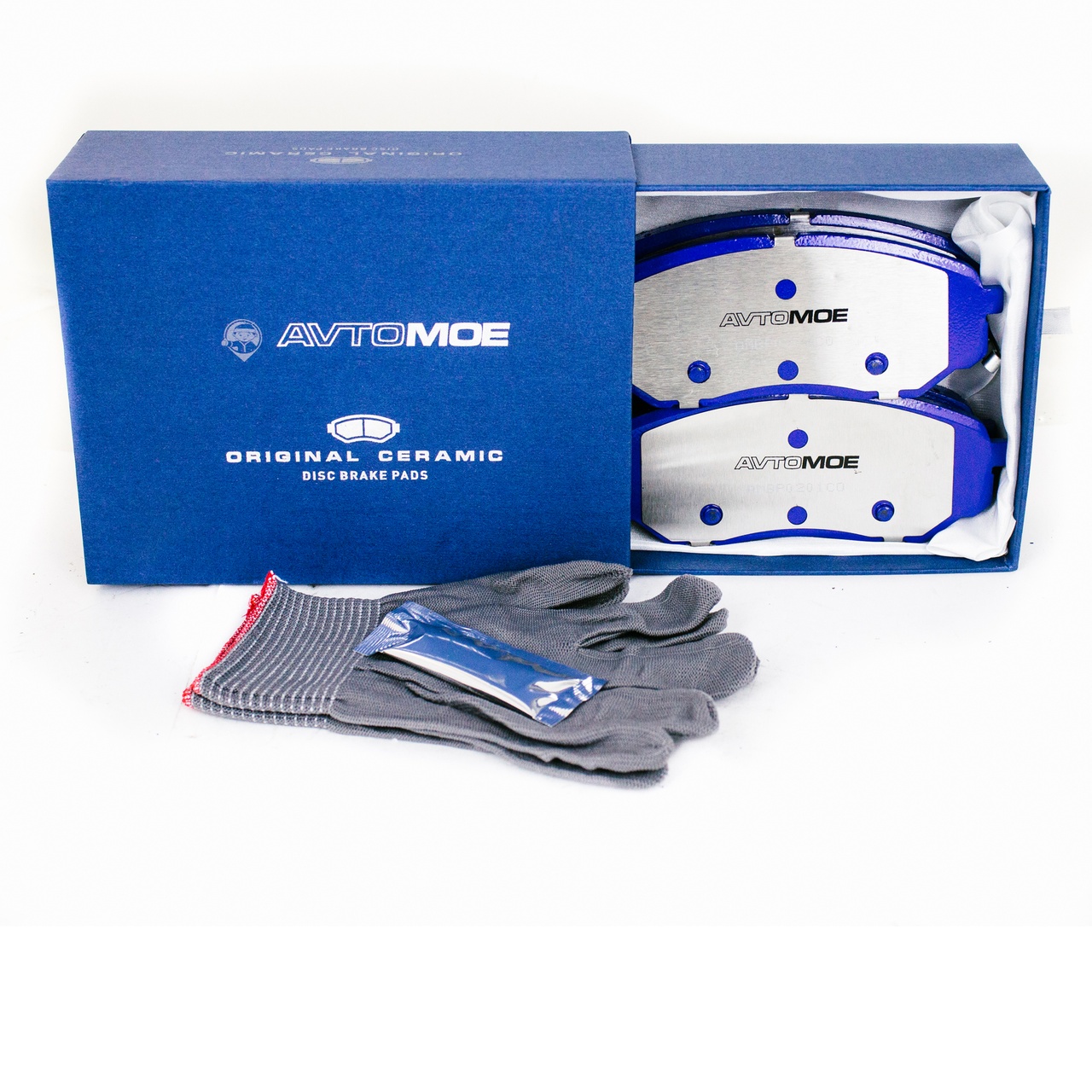 Колодки тормозные передние AMBP0201CO AVTOMOE