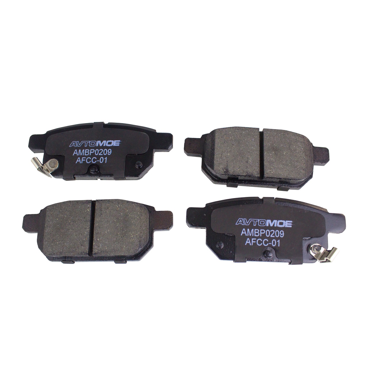 Колодки тормозные задние AMBP0209 AVTOMOE
