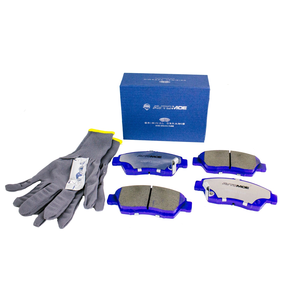 Колодки тормозные передние AMBP0216CO AVTOMOE