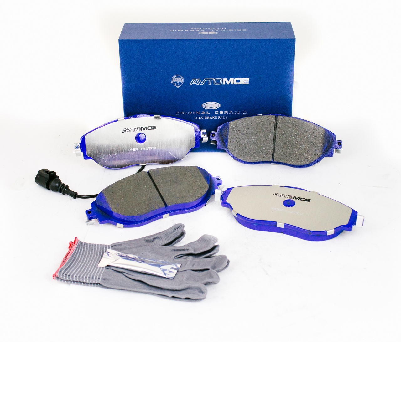 Колодки тормозные передние AMBP0227CO AVTOMOE