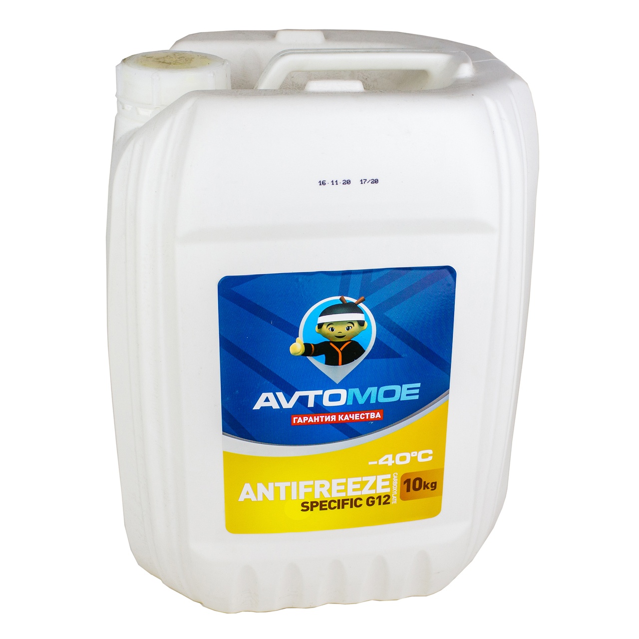 Антифриз AVTOMOE жёлтый 10кг AMCL0021 AVTOMOE