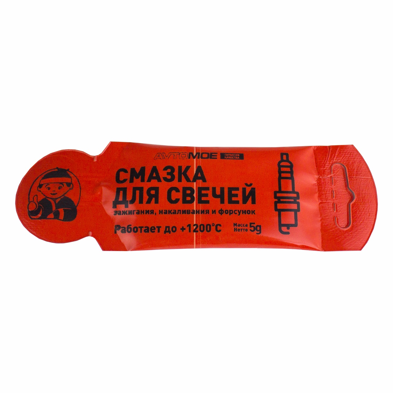 Смазка для свечей зажигания, накаливания и форсунок 5гр AMPL0010 AVTOMOE